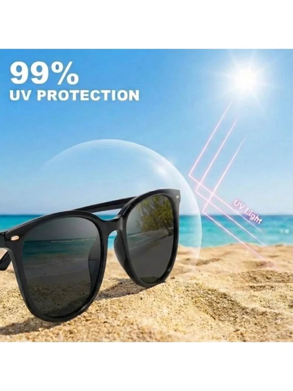 Stylish Polarized Sunglasses for Women | UV Protection & Fashionable Design